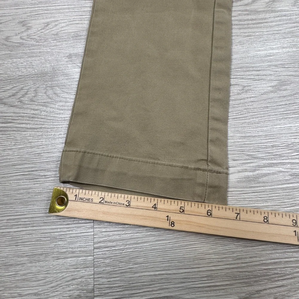 Banana‎ Republic Men's Aiden Chino Pants Khaki Tan 30x32 Slim Fit Stretch Cotton